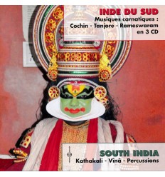 Inde du Sud - Musiques carnatiques : Cochin - Tanjore - Rameswaram