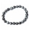 Mottled obsidian bracelet