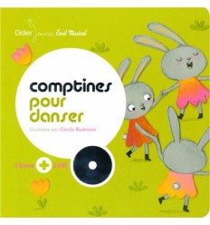 COMPTINES POUR DANSER LIVRE CD