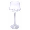 Glass candleholder