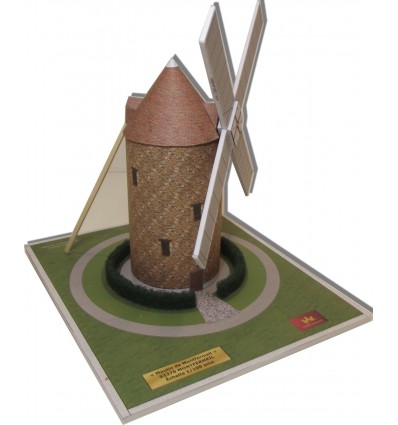 Maquette du moulin de Montfermeil