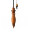 Thot pendulum - Honey-tinted weighted boxwood