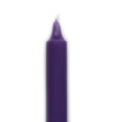 Tinted candle Deep purple