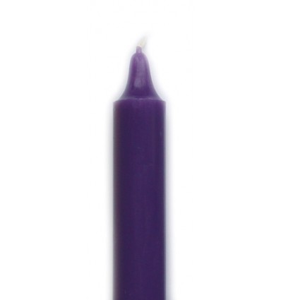 Tinted candle Deep purple