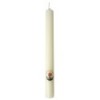 Candle "Dat rosa mel apibus"