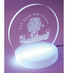 Lampe "Dat rosa mel apibus"