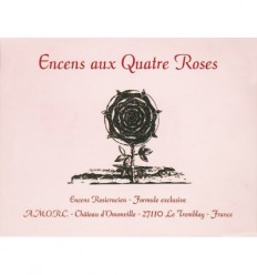 Encens rosicrucien aux quatre roses (360 cubes)