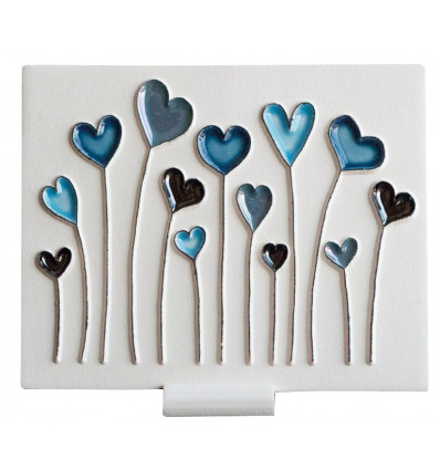 Field of hearts ceramic