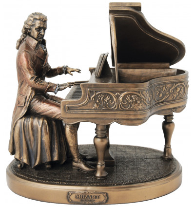 Mozart at his piano