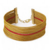 Red and gold Angico Bracelet