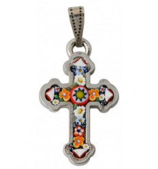 Murano glass cross