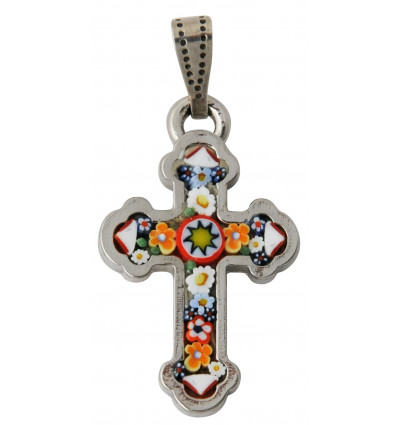 Murano glass cross