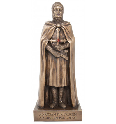 CHEVALIER ROSE CROIX STATUETTE