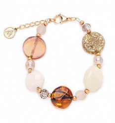 Bracelet Isabel en verre de Murano