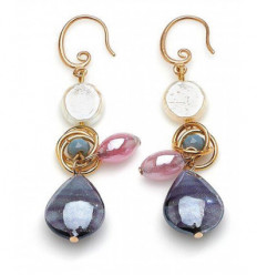 Grimani Earrings - Murano Glass