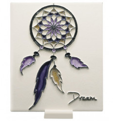 Dream Catcher ceramic diffuser purple