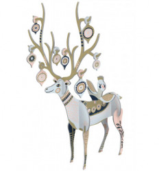 The Christmas stag