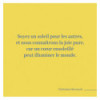 CP SOYEZ UN SOLEIL ...