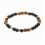 Bracelet with tiger’s eye and lava beads