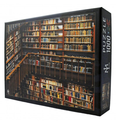Jigsaw puzzle - The abbey library