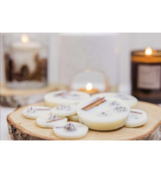 Soy wax fragranced melts