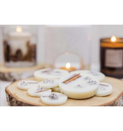 Soy wax fragranced melts
