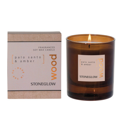 Palo Santo and Amber Soy Wax Candle