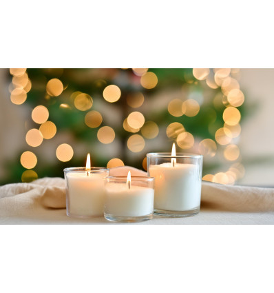 Candle kit "Les lumières du temps" - Black Amber
