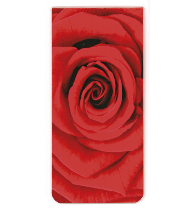 Marque Page Rose rouge