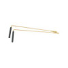 BAGUETTES PARALLELES COUDEES LAITON