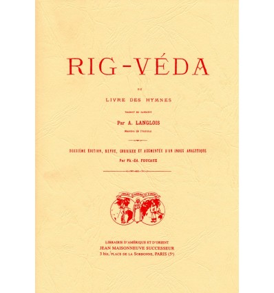 Rig-Véda ou Livres des hymnes