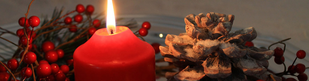 Christmas candles